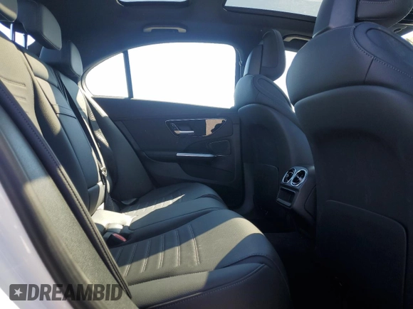 2024 Mercedes-Benz C 300 with VIN W1KAF4HB3RR204628, listed as a Copart auction lot 48146225 with 3,282 mi miles and Salvage Title. Bid and sale history available at DreamBid. Image 10.