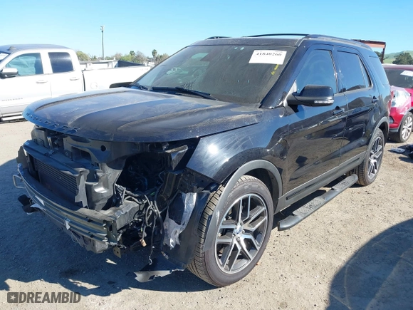 2019 Ford Explorer Sport with VIN 1FM5K8GTXKGB40710, listed as a IAAI auction lot 41840260 with 55,282 mi miles. Bid and sale history available at carsss.com. Image 19.