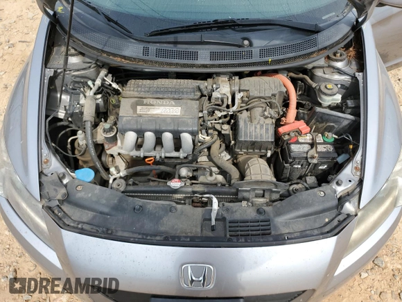 2011 Honda CR-Z with VIN JHMZF1D44BS004177, listed as a Copart auction lot 60415135 with 145,768 mi miles and Salvage title. Bid and sale history available at DreamBid. Image 11.