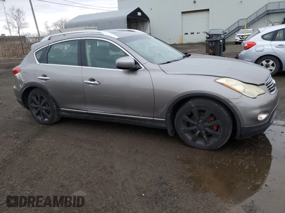 2008 Infiniti EX Journey with VIN JNKAJ09F28M362682, listed as a Copart auction lot 54152355 with 233,835 mi miles and Salvage title. Bid and sale history available at DreamBid. Image 4.