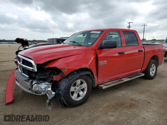 2022 Ram 1500 SLT z VIN 1C6RR6LG3NS198097, wystawiony jako Copart lot #55518005 z przebiegiem 59 581 mil mil oraz Szkoda całkowita • Salvage title. Historia ofert i sprzedaży dostępna na DreamBid. Obrazek 1.