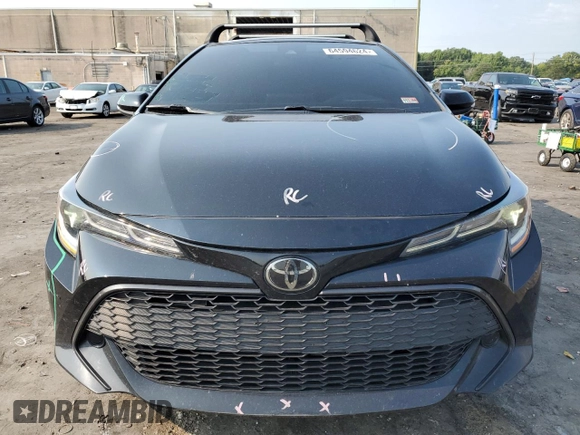 2021 Toyota Corolla Hatchback SE with VIN JTND4MBE7M3135630, listed as a Copart auction lot 64594624 with 63,106 mi miles and Salvage Title. Bid and sale history available at carsss.com. Image 5.