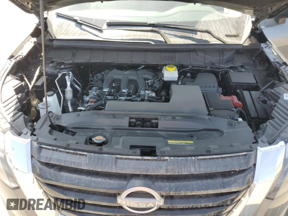 2024 Nissan Pathfinder S with VIN 5N1DR3AA4RC286281, listed as a Copart auction lot 54381925 with 16,150 mi miles and Salvage title. Bid and sale history available at DreamBid. Image 12.