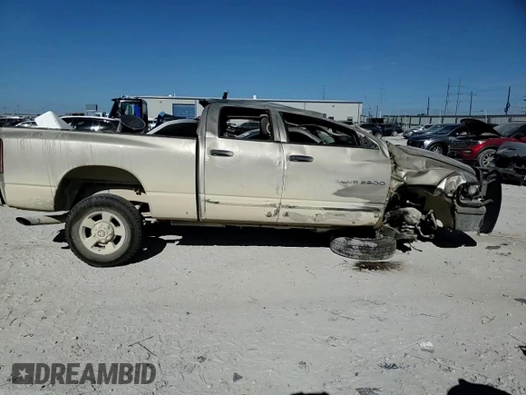 2005 Dodge Ram 2500 SLT with VIN 3D7KR28C45G727708, listed as a Copart auction lot 69037894 with 0 mi miles and Salvage Title. Bid and sale history available at carsss.com. Image 11.