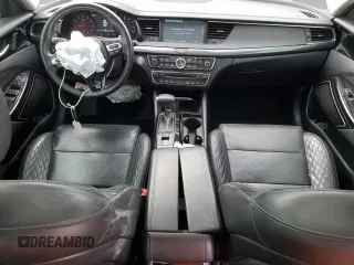 2017 Kia Cadenza Limited with VIN KNALC4J11H5066832, listed as a Copart auction lot 81052144 with 52,580 mi miles and Salvage Title. Bid and sale history available at carsss.com. Image 8.