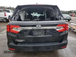 2020 Honda Odyssey EX with VIN 5FNRL6H53LB035641, listed as a Copart auction lot 41454235 with 123,281 mi miles and Salvage Title. Bid and sale history available at DreamBid. Image 6.