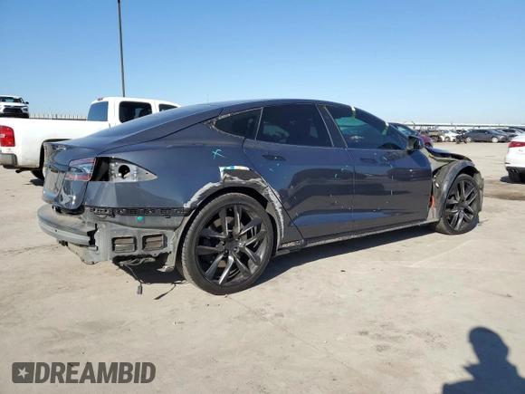 2020 Tesla Model S Long Range с VIN 5YJSA1E23LF366076, выставлен на аукционе Copart как лот 47466095 с пробегом 72 241 миль миль и Списание • Salvage title. История ставок и продаж доступна на DreamBid. Изображение 3.
