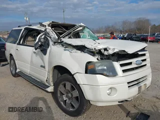 2008 Ford Expedition EL Limited with VIN 1FMFK19568LA53994, listed as a IAAI auction lot 41515026 with 128,832 mi miles. Bid and sale history available at carsss.com. Image 1.