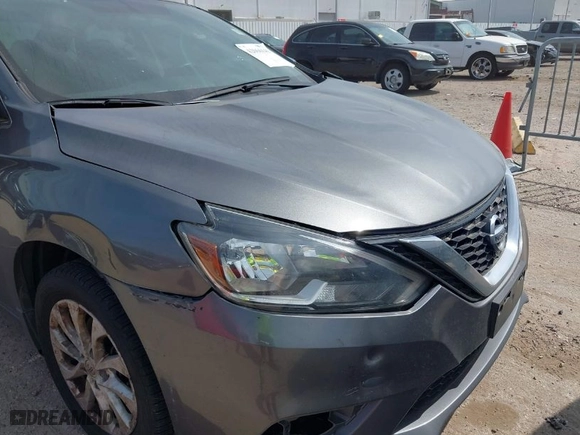 2019 Nissan Sentra S with VIN 3N1AB7AP5KY377048, listed as a IAAI auction lot 42066141 with 158,989 mi miles. Bid and sale history available at carsss.com. Image 6.