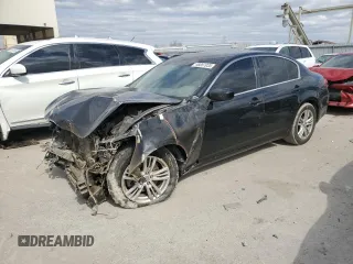 2015 Infiniti Q40 with VIN JN1CV6AR7FM521221, listed as a Copart auction lot 48067035 with 0 mi miles and Salvage Title. Bid and sale history available at carsss.com. Image 1.
