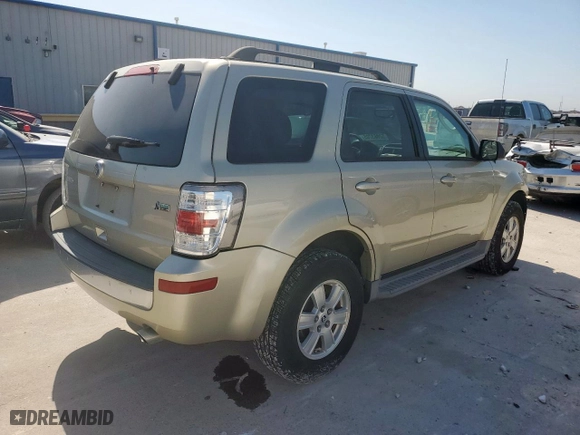 2010 Mercury Mariner with VIN 4M2CN8BG0AKJ09078, listed as a Copart auction lot 52863705 with 98,350 mi miles and Salvage Title. Bid and sale history available at carsss.com. Image 3.