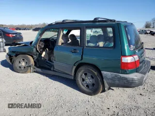 2001 Subaru Forester L with VIN JF1SF63541G751912, listed as a Copart auction lot 45462225 with 0 mi miles and Salvage Title. Bid and sale history available at carsss.com. Image 2.
