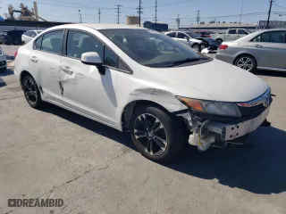 2012 Honda Civic Sdn LX with VIN 19XFB2F56CE391105, listed as a Copart auction lot 52382925 with 96,085 mi miles and Salvage Title. Bid and sale history available at carsss.com. Image 4.