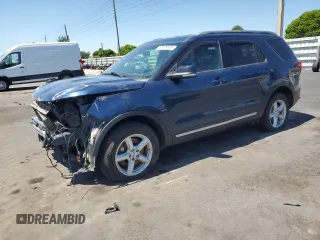 2016 Ford Explorer XLT z VIN 1FM5K8DH5GGD13718, wystawiony jako Copart lot #57239535 z przebiegiem 143 619 mil mil oraz Szkoda całkowita • Salvage title. Historia ofert i sprzedaży dostępna na DreamBid. Obrazek 1.