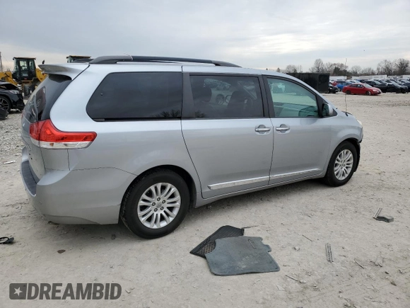 2014 Toyota Sienna XLE with VIN 5TDYK3DC2ES434962, listed as a Copart auction lot 50240815 with 150,503 mi miles and Salvage Title. Bid and sale history available at carsss.com. Image 3.