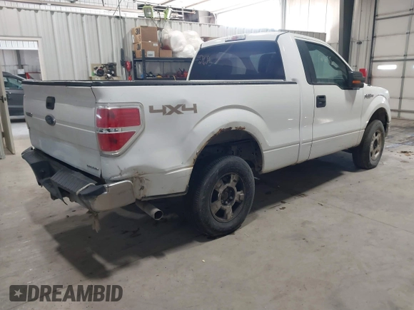2013 Ford F-150 XL with VIN 1FTMF1EF0DKE09645, listed as a IAAI auction lot 41562685 with 280,266 mi miles and . Bid and sale history available at DreamBid. Image 4.