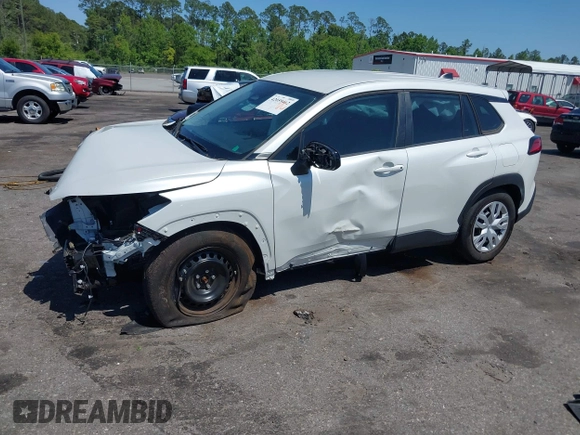 2023 Toyota Corolla Cross L with VIN 7MUAAAAG9PV040481, listed as a IAAI auction lot 42059462 with 8,891 mi miles and . Bid and sale history available at DreamBid. Image 17.