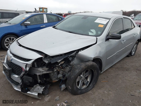 2014 Chevrolet Malibu LS with VIN 1G11B5SL5EF270244, listed as a IAAI auction lot 41932292 with 161,442 mi miles. Bid and sale history available at carsss.com. Image 2.