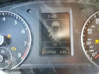 2013 Volkswagen Passat SE with VIN 1VWBP7A34DC019822, listed as a Copart auction lot 54716514 with 113,894 mi miles and Salvage Title. Bid and sale history available at carsss.com. Image 9.
