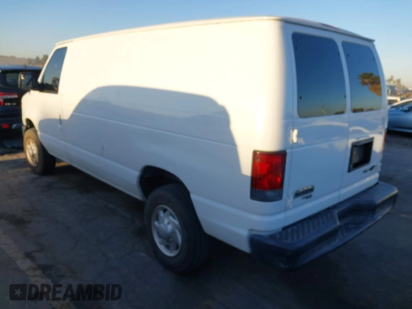 2011 Ford Econoline Cargo Commercial with VIN 1FTNE2EL2BDA71427, listed as a IAAI auction lot 41755582 with 157,531 mi miles. Bid and sale history available at carsss.com. Image 3.