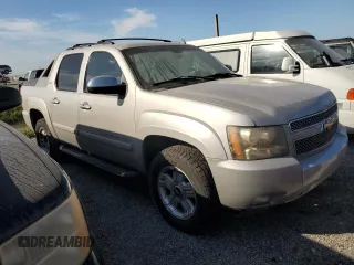 2007 Chevrolet Avalanche LT w/3LT with VIN 3GNEC120X7G293726, listed as a Copart auction lot 75201444 with 0 mi miles and Salvage Title. Bid and sale history available at carsss.com. Image 4.