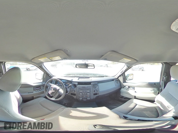 2014 Ford F-150 XL with VIN 1FTFX1CF8EFA43484, listed as a Copart auction lot 87995595 with 111,993 mi miles and Salvage title. Bid and sale history available at DreamBid. Image 12.
