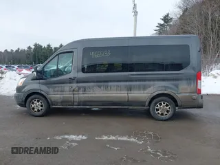 2016 Ford Transit Passenger XL with VIN 1FBZX2CM8GKA41041, listed as a IAAI auction lot 41655133 with 109,546 mi miles and . Bid and sale history available at DreamBid. Image 14.