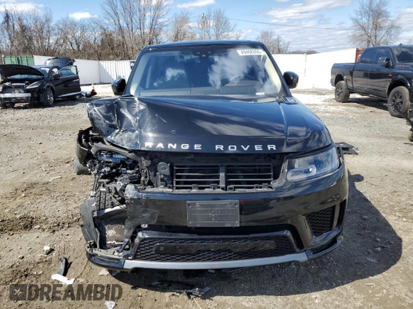 2018 Land Rover Range Rover Sport HSE with VIN SALWR2RV2JA189197, listed as a Copart auction lot 49468355 with 30,171 mi miles and Salvage Title. Bid and sale history available at carsss.com. Image 5.