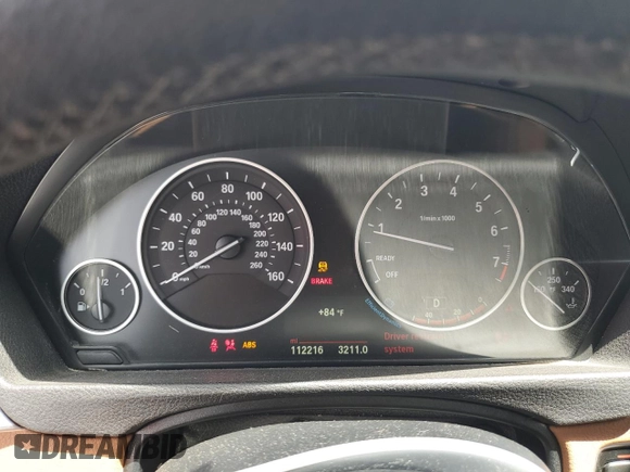 2016 BMW 4 Series 428i with VIN WBA3N7C58GK227270, listed as a Copart auction lot 53754455 with 112,216 mi miles and Non Repairable. Bid and sale history available at carsss.com. Image 9.