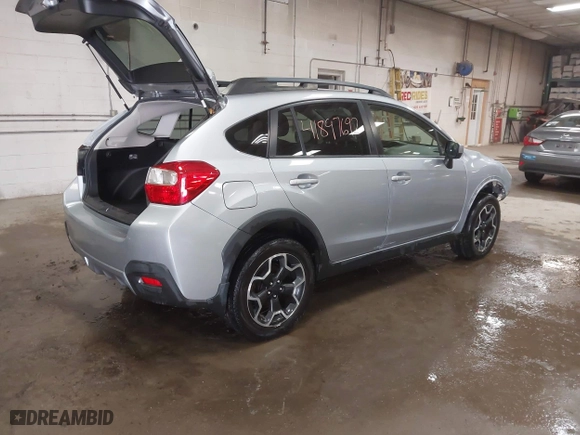 2015 Subaru XV Crosstrek Premium with VIN JF2GPACC0F8314877, listed as a IAAI auction lot 41897692 with 123,197 mi miles. Bid and sale history available at carsss.com. Image 4.