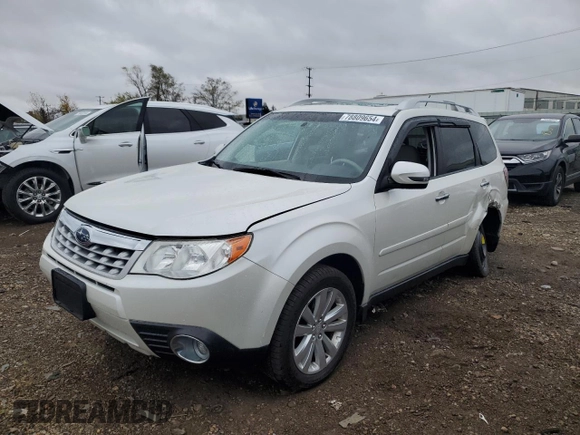 2011 Subaru Forester with VIN JF2SHBHC2BH719557, listed as a Copart auction lot 78809654 with 91,325 mi miles and Salvage title. Bid and sale history available at DreamBid. Image 1.