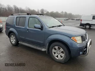 2005 Nissan Pathfinder SE z VIN 5N1AR18W65C705332, wystawiony jako Copart lot #86779704 z przebiegiem 119 877 mil mil oraz Czysty tytuł • Clean title. Historia ofert i sprzedaży dostępna na DreamBid. Obrazek 4.