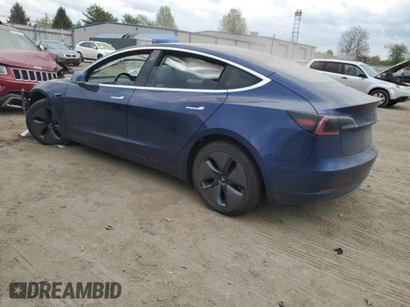 2018 Tesla Model 3 Long Range Battery with VIN 5YJ3E1EA9JF013144, listed as a Copart auction lot 53880835 with Not Provided miles and Salvage Title. Bid and sale history available at DreamBid. Image 2.