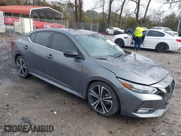 2020 Nissan Sentra SR with VIN 3N1AB8DV0LY220013, listed as a IAAI auction lot 41576242 with 79,997 mi miles and . Bid and sale history available at DreamBid. Image 1.