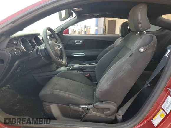 2017 Ford Mustang V6 with VIN 1FA6P8AM3H5257406, listed as a Copart auction lot 63330435 with Not provided miles and Salvage title. Bid and sale history available at DreamBid. Image 7.