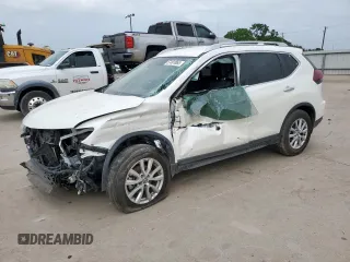2019 Nissan Rogue SV with VIN KNMAT2MT1KP551866, listed as a Copart auction lot 57491865 with 39,725 mi miles and Salvage title. Bid and sale history available at DreamBid. Image 1.