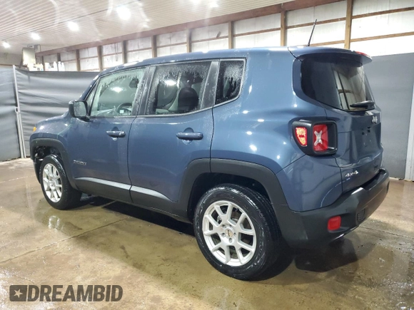 2023 Jeep Renegade Latitude with VIN ZACNJDB16PPP68504, listed as a Copart auction lot 61209555 with 23,764 mi miles and Clean title. Bid and sale history available at DreamBid. Image 2.