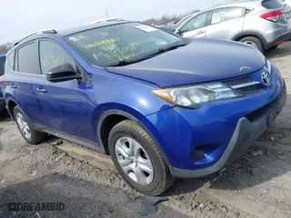 2014 Toyota RAV4 LE with VIN 2T3BFREV1EW155417, listed as a IAAI auction lot 41723604 with 124,612 mi miles. Bid and sale history available at carsss.com. Image 1.