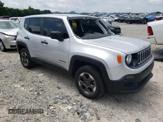 2018 Jeep Renegade Sport with VIN ZACCJBABXJPJ42855, listed as a Copart auction lot 61055385 with 121,046 mi miles and Clean title. Bid and sale history available at DreamBid. Image 4.