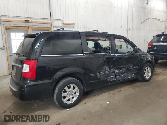 2012 Chrysler Town & Country Touring with VIN 2C4RC1BG3CR299752, listed as a Copart auction lot 54053485 with 228,005 mi miles and Salvage Title. Bid and sale history available at carsss.com. Image 3.