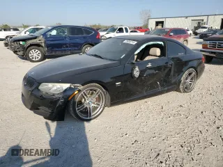 2011 BMW 3 Series 335is with VIN WBAKG1C58BE617991, listed as a Copart auction lot 75038714 with Not Provided miles and Salvage Title. Bid and sale history available at carsss.com. Image 1.
