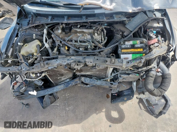 2010 Toyota Corolla with VIN 2T1BU4EE8AC447840, listed as a Copart auction lot 63299355 with 107,409 mi miles and Salvage title. Bid and sale history available at DreamBid. Image 11.