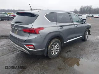 2020 Hyundai Santa Fe SE with VIN 5NMS2CAD2LH149343, listed as a IAAI auction lot 41507293 with 85,255 mi miles. Bid and sale history available at carsss.com. Image 4.