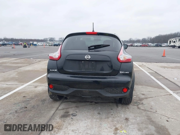 2015 Nissan Juke SL z VIN JN8AF5MV6FT565581, wystawiony jako IAAI lot #41186616 z przebiegiem 142 065 mil mil oraz . Historia ofert i sprzedaży dostępna na DreamBid. Obrazek 16.