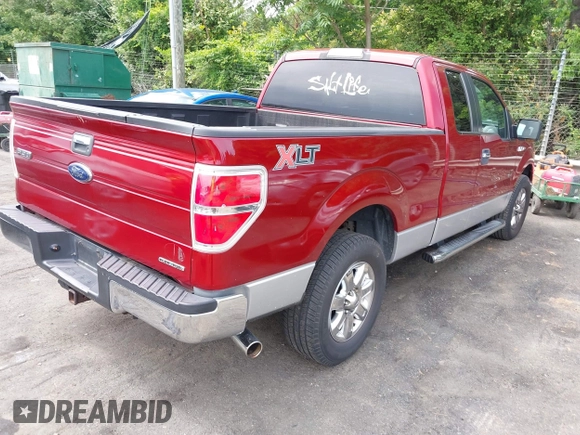 2014 Ford F-150 XL with VIN 1FTFX1CF5EFA24861, listed as a IAAI auction lot 42211447 with 129,867 mi miles and . Bid and sale history available at DreamBid. Image 4.