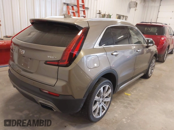2020 Cadillac XT4 AWD Premium Luxury with VIN 1GYFZDR44LF068018, listed as a IAAI auction lot 41990967 with 11,800 mi miles and . Bid and sale history available at DreamBid. Image 4.