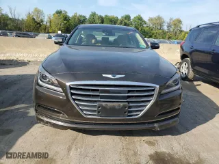 2017 Genesis G80 3.8L with VIN KMHGN4JE5HU175569, listed as a Copart auction lot 71743954 with 89,568 mi miles and Salvage Title. Bid and sale history available at carsss.com. Image 5.
