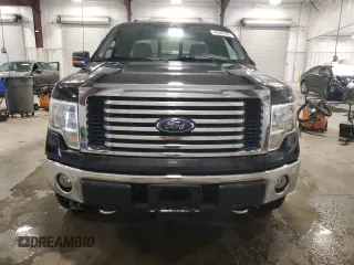 2010 Ford F-150 XL with VIN 1FTEX1E83AFA35877, listed as a Copart auction lot 45586385 with 105,622 mi miles and Salvage title. Bid and sale history available at DreamBid. Image 5.