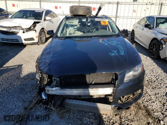 2011 Audi A4 Premium Plus z VIN WAUWFAFL7BA126771, wystawiony jako Copart lot #84590024 z przebiegiem Nie podano mil oraz Szkoda całkowita • Salvage title. Historia ofert i sprzedaży dostępna na DreamBid. Obrazek 5.