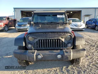 2018 Jeep Wrangler JK Unlimited Sport S with VIN 1C4BJWDG2JL874348, listed as a Copart auction lot 77430104 with 115,813 mi miles and Salvage Title. Bid and sale history available at carsss.com. Image 5.